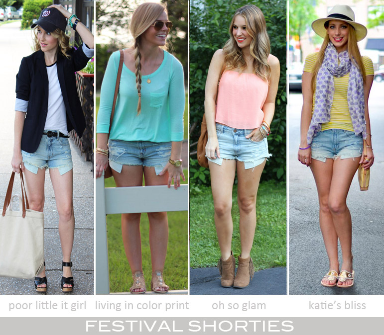 Summer Ready | Styling Festival Shorties - Oh So Glam