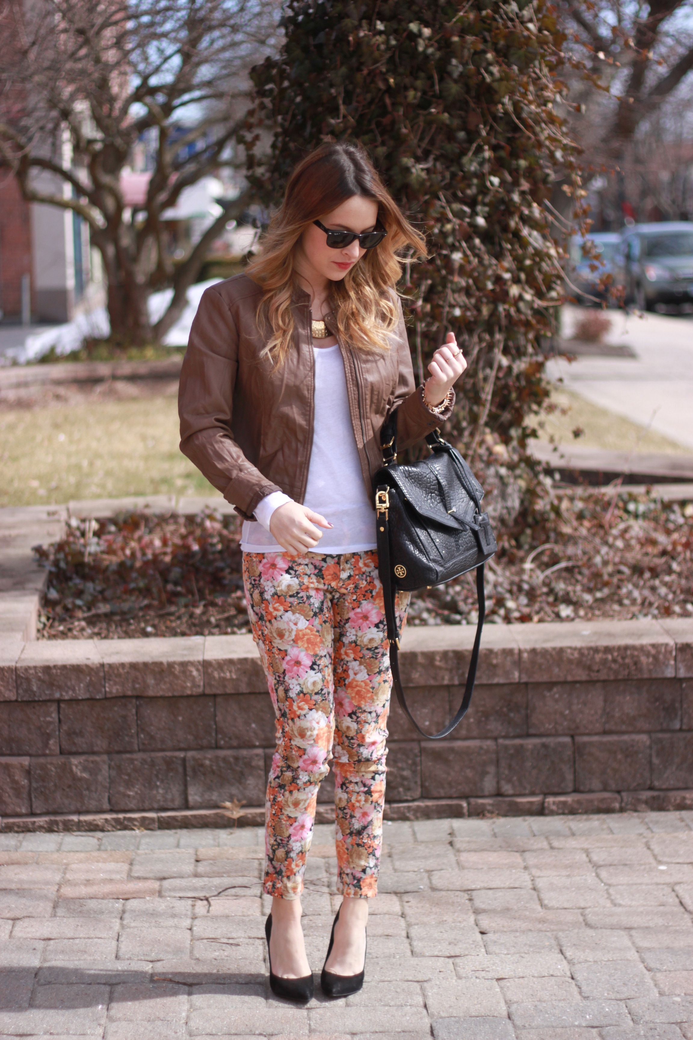 Floral Jeans