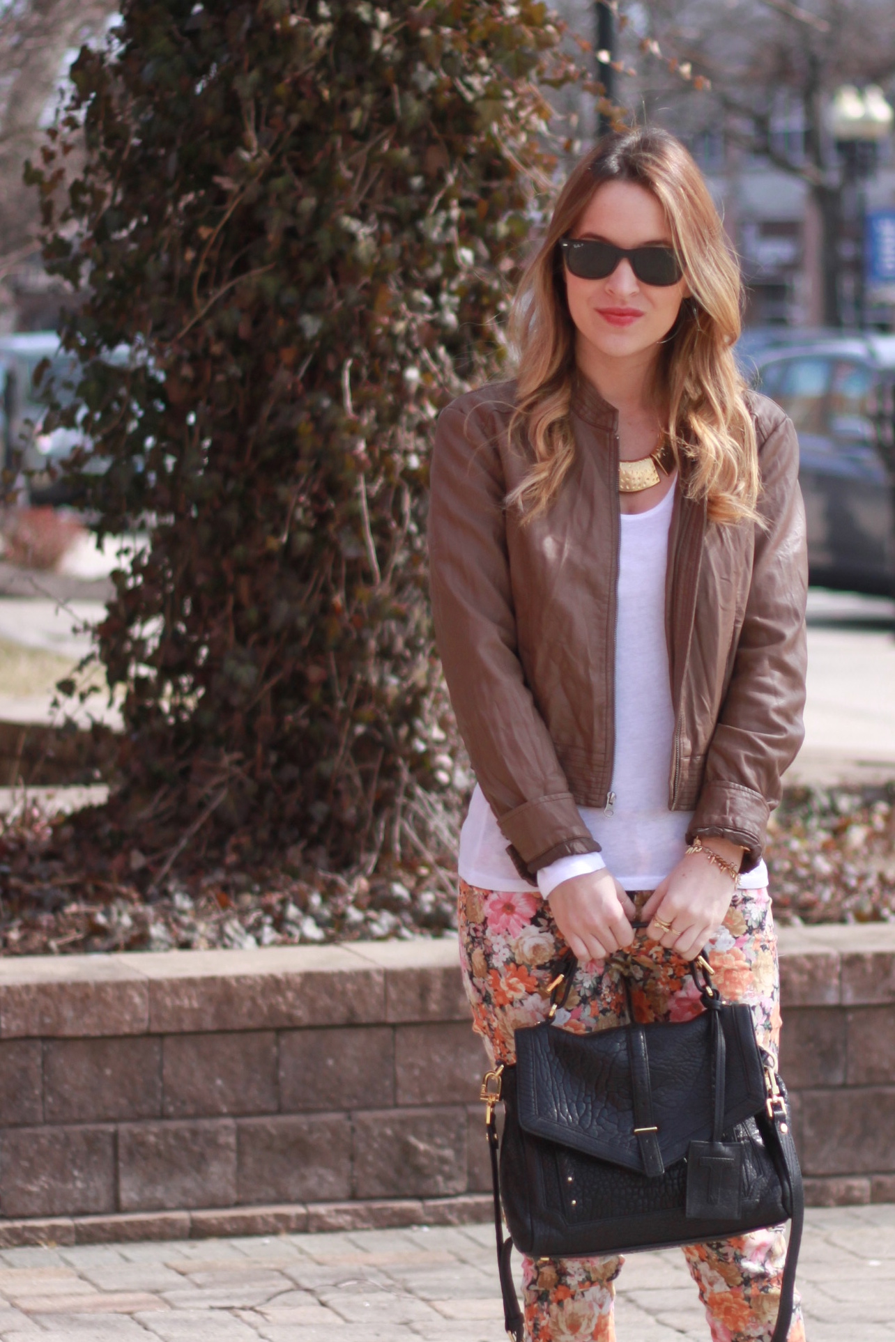 Floral Jeans