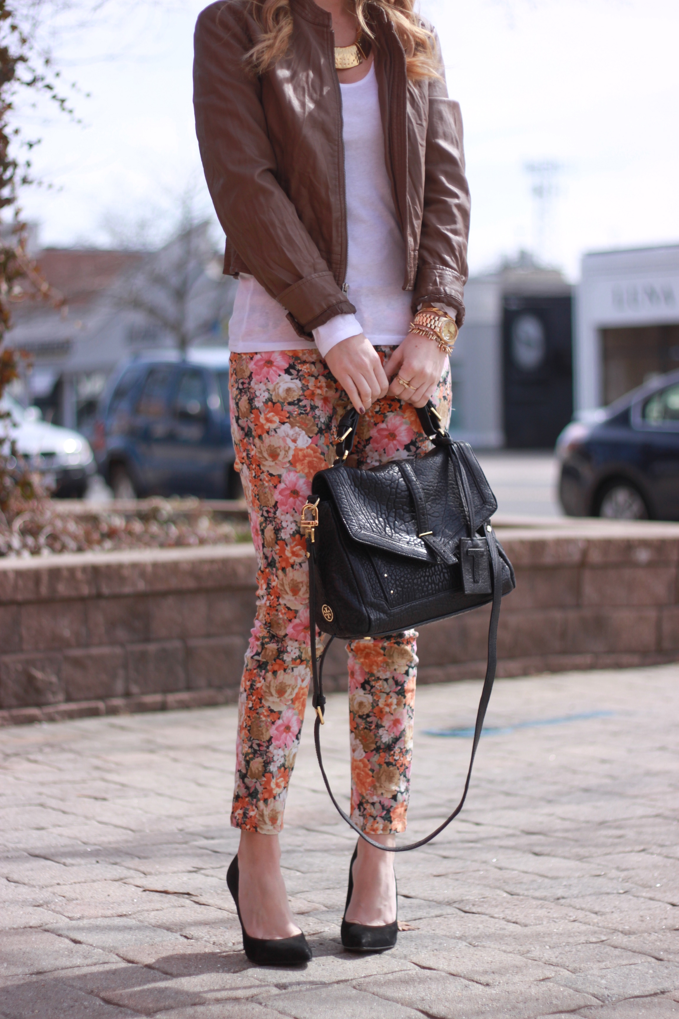 Floral Jeans