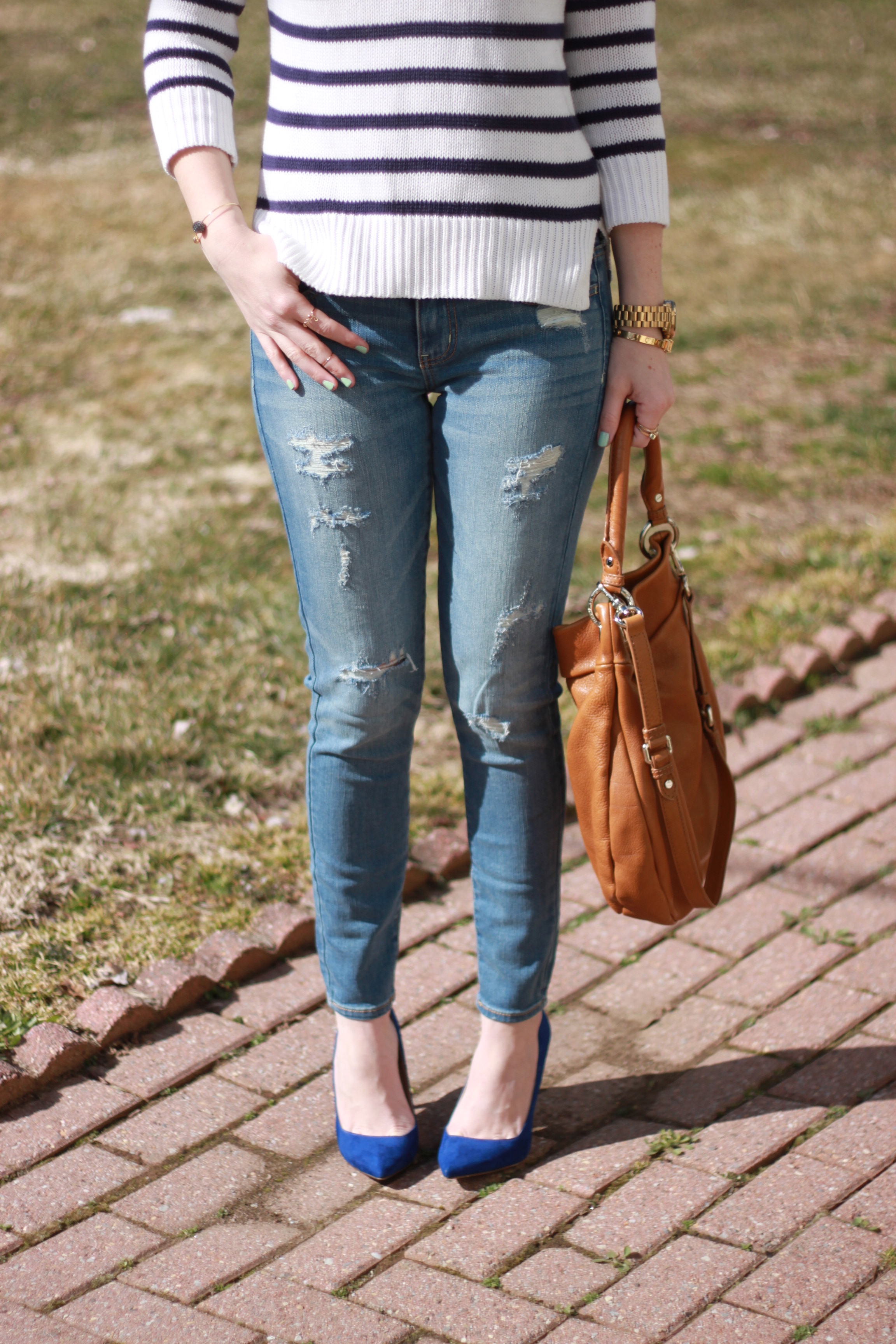 Distressed Jeans