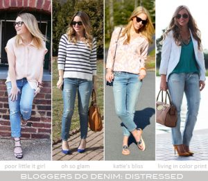 Styling Spring Denim | Distressed - Oh So Glam
