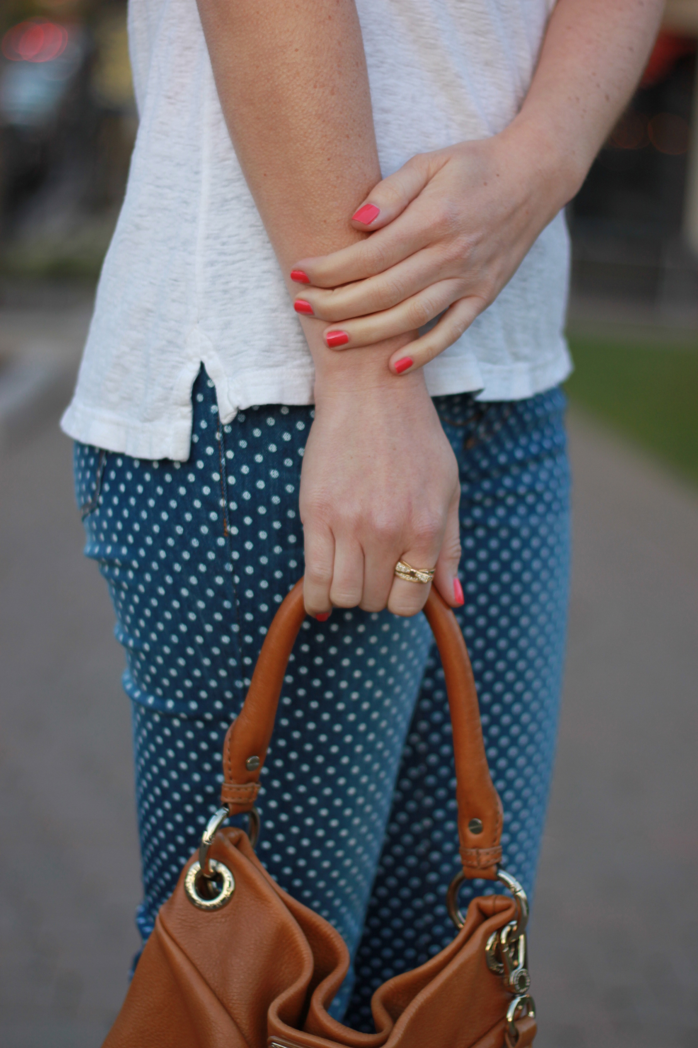 Polka Dot Jeans