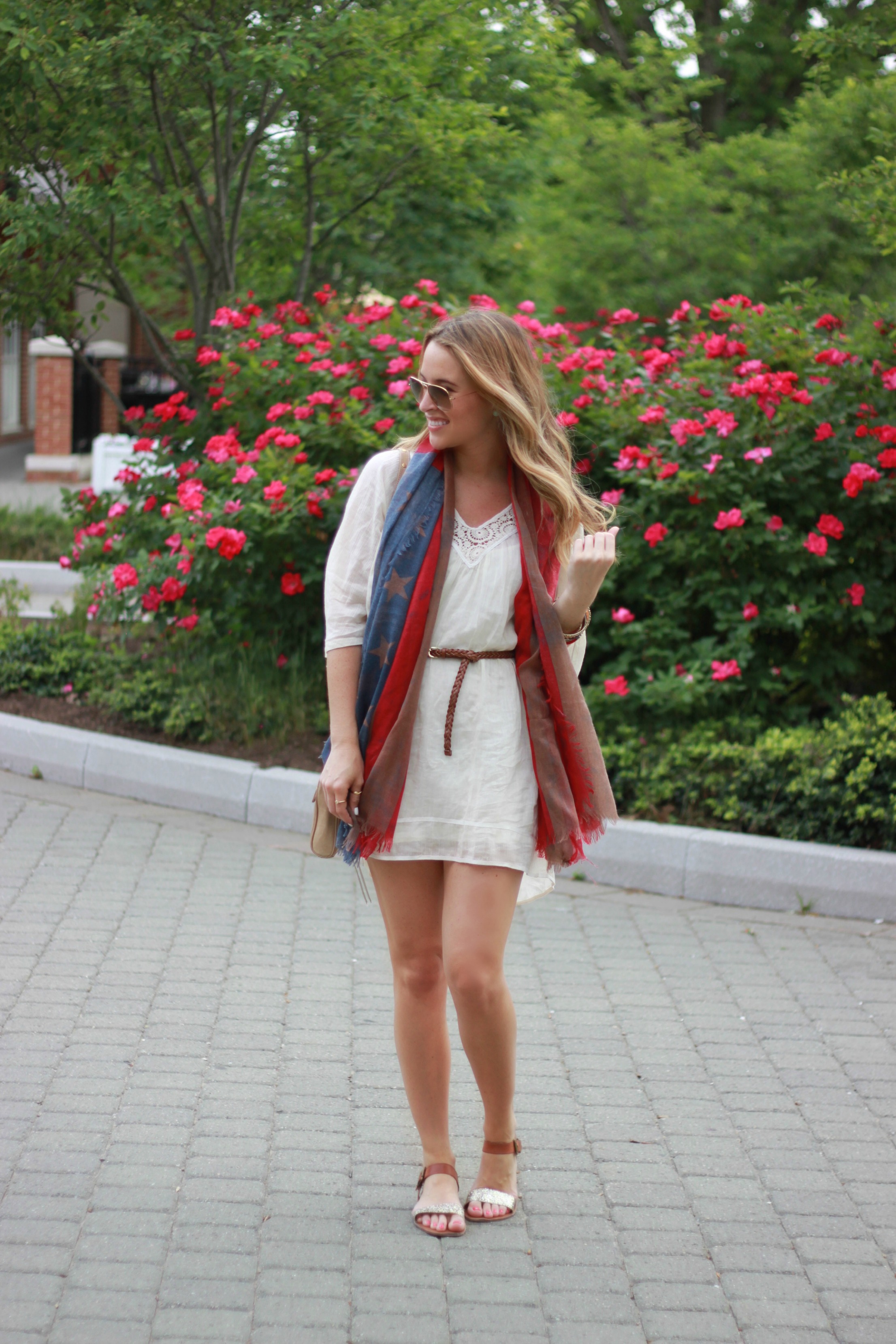 American Flag Scarf