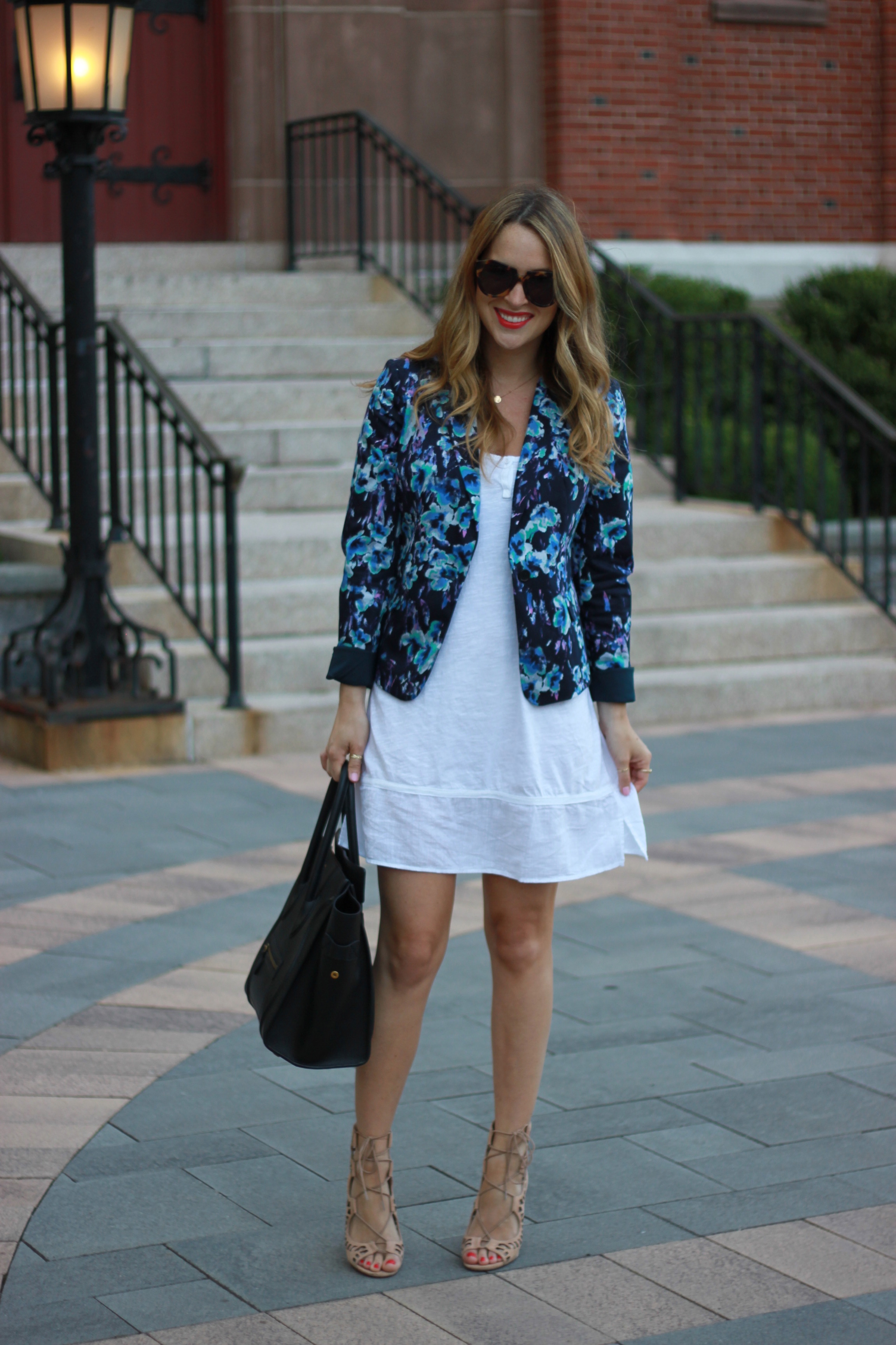 Floral Blazer