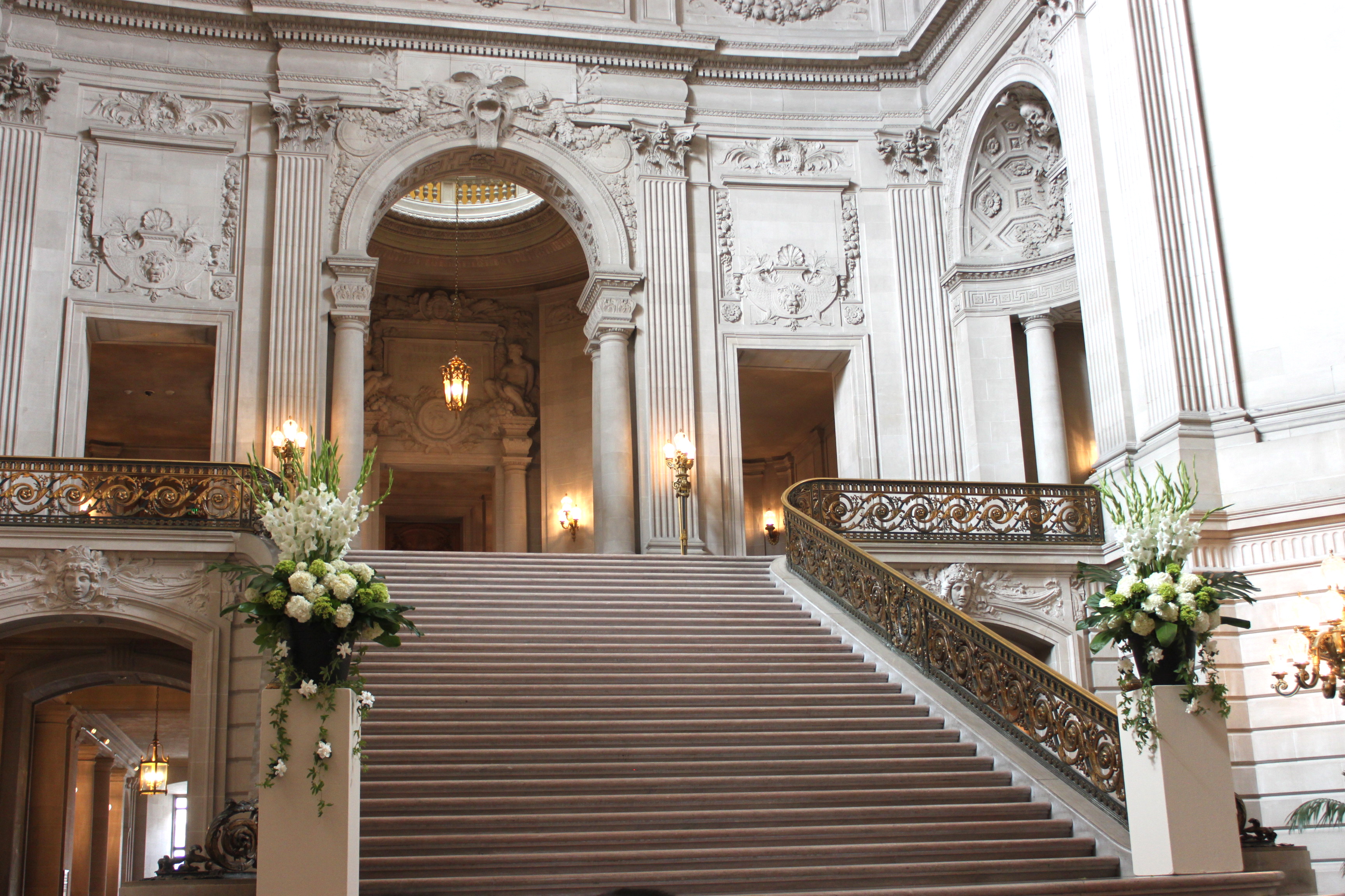 Oh So Glam: San Francisco City Hall Wedding