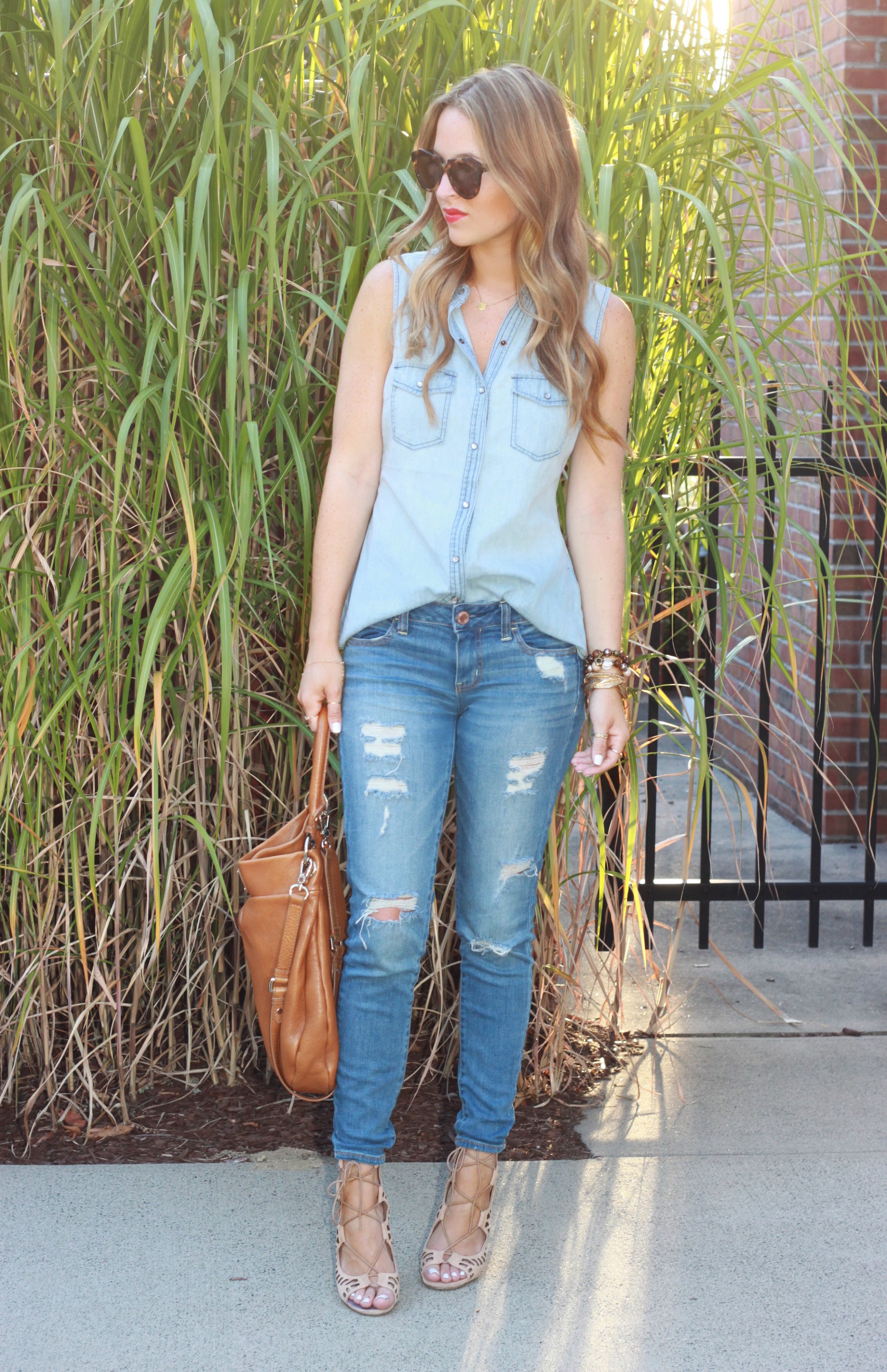 Oh So Glam: Double Denim