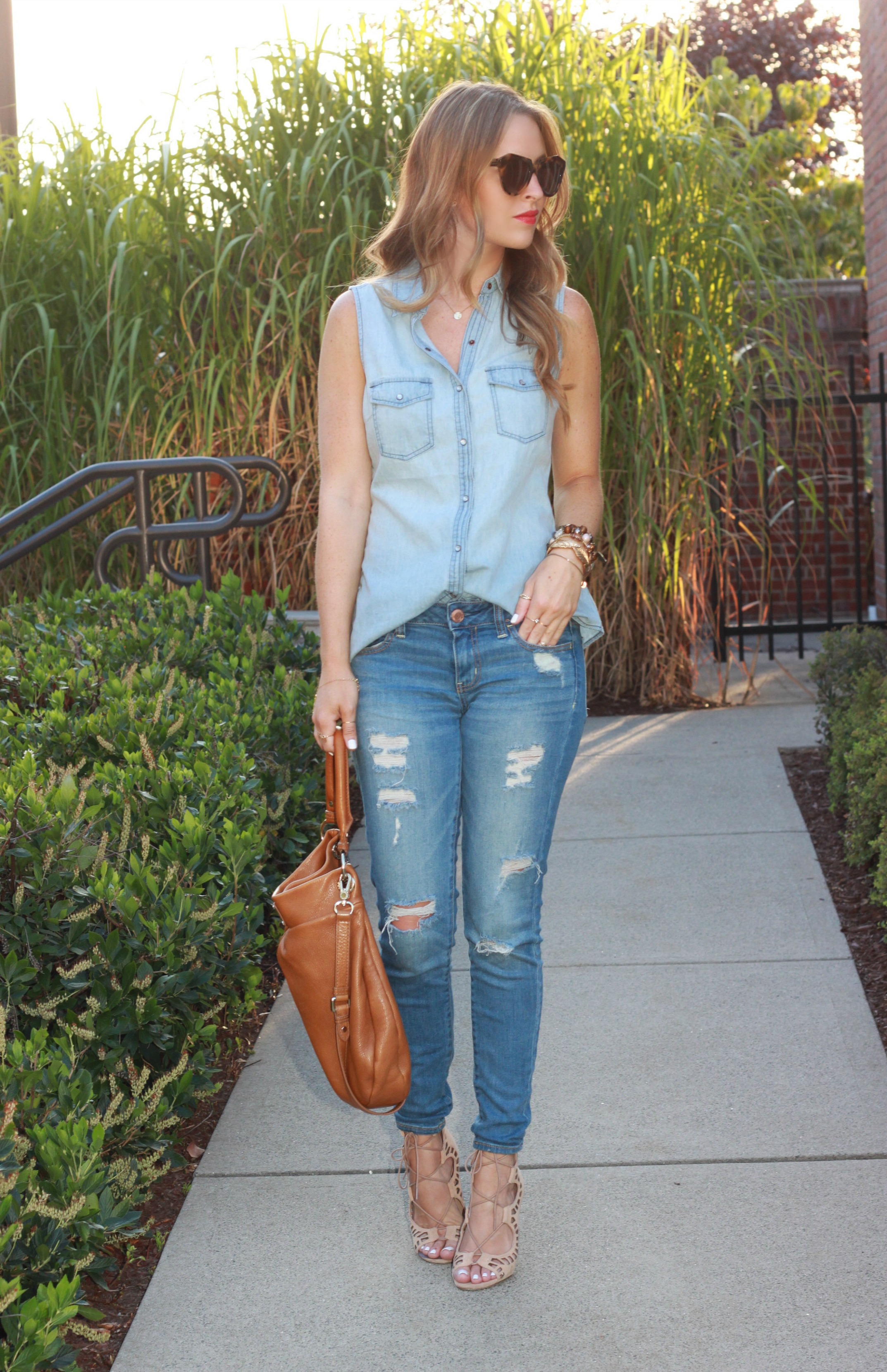 Oh So Glam: Double Denim
