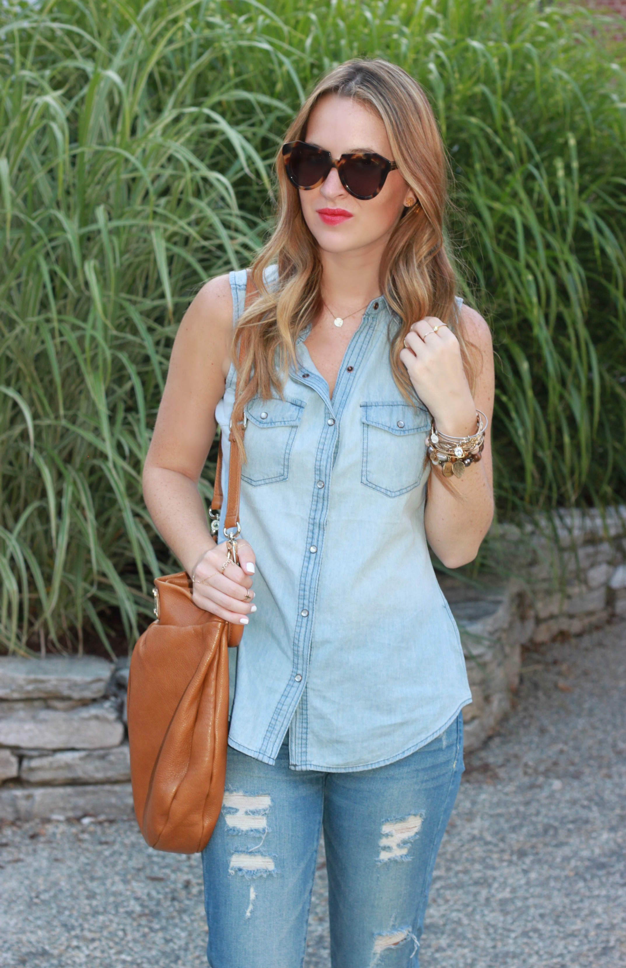 Oh So Glam: Double Denim