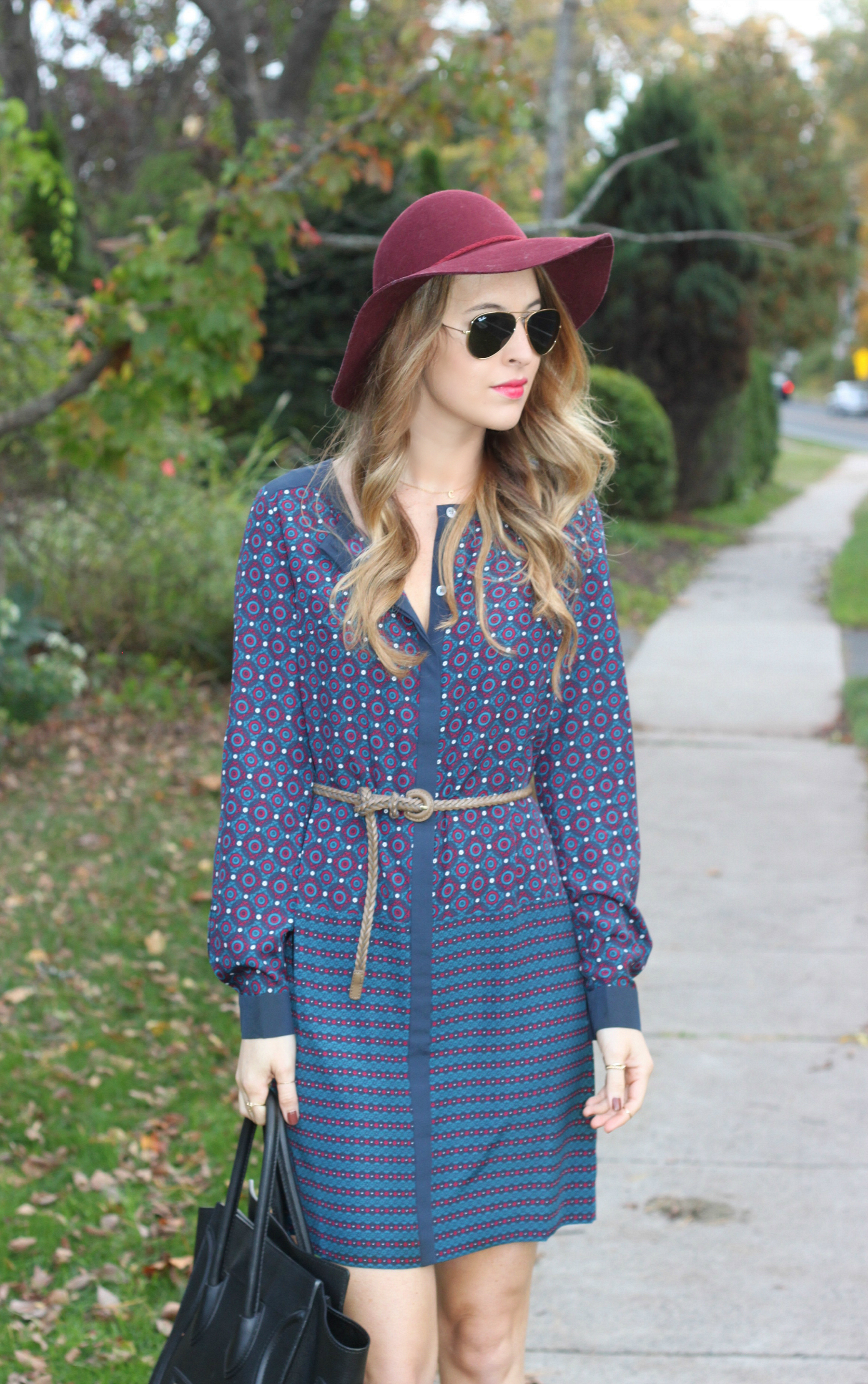 Oh So Glam: Fall Shirtdress