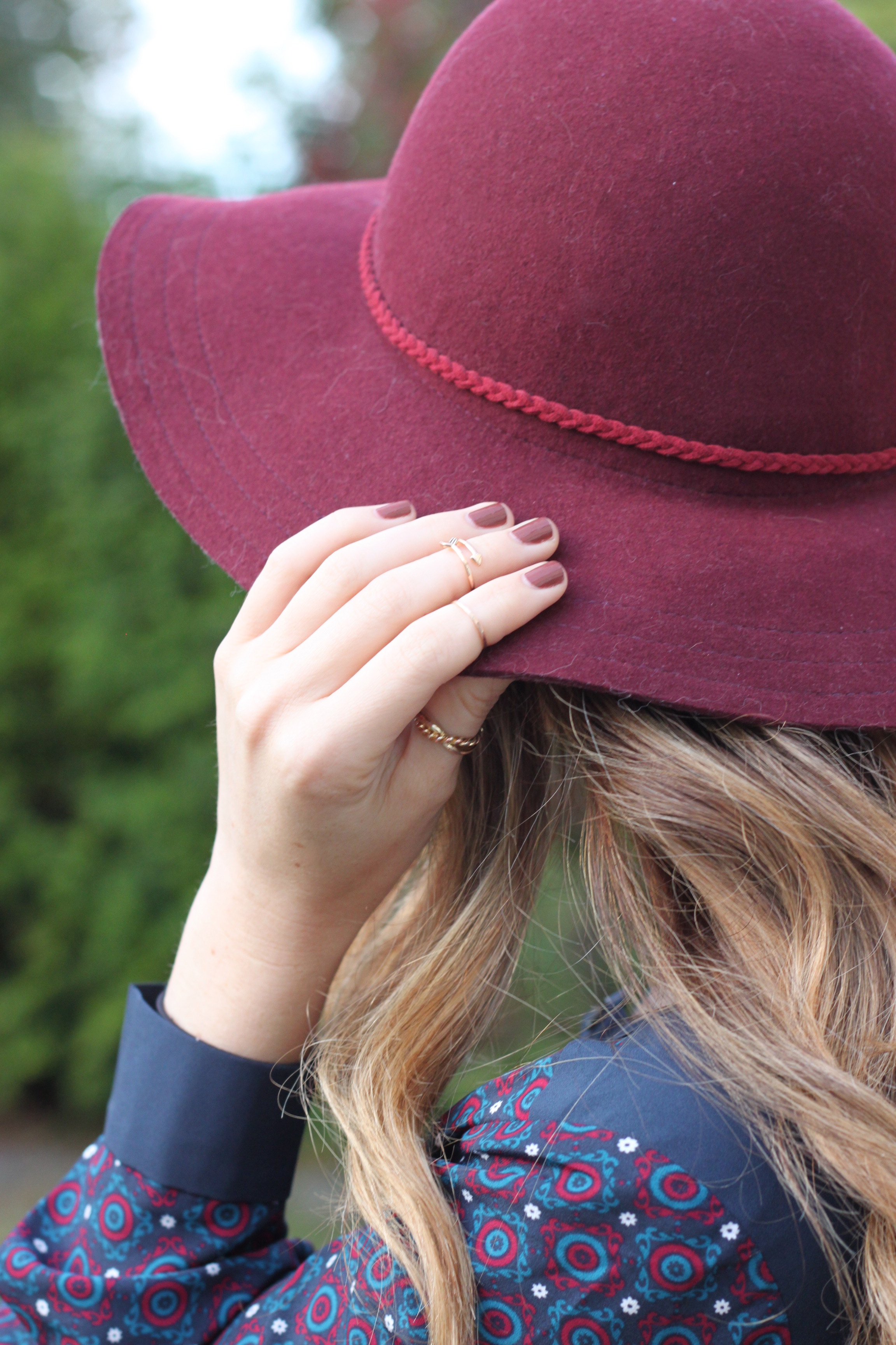 Oh So Glam: Wide Brim Hat