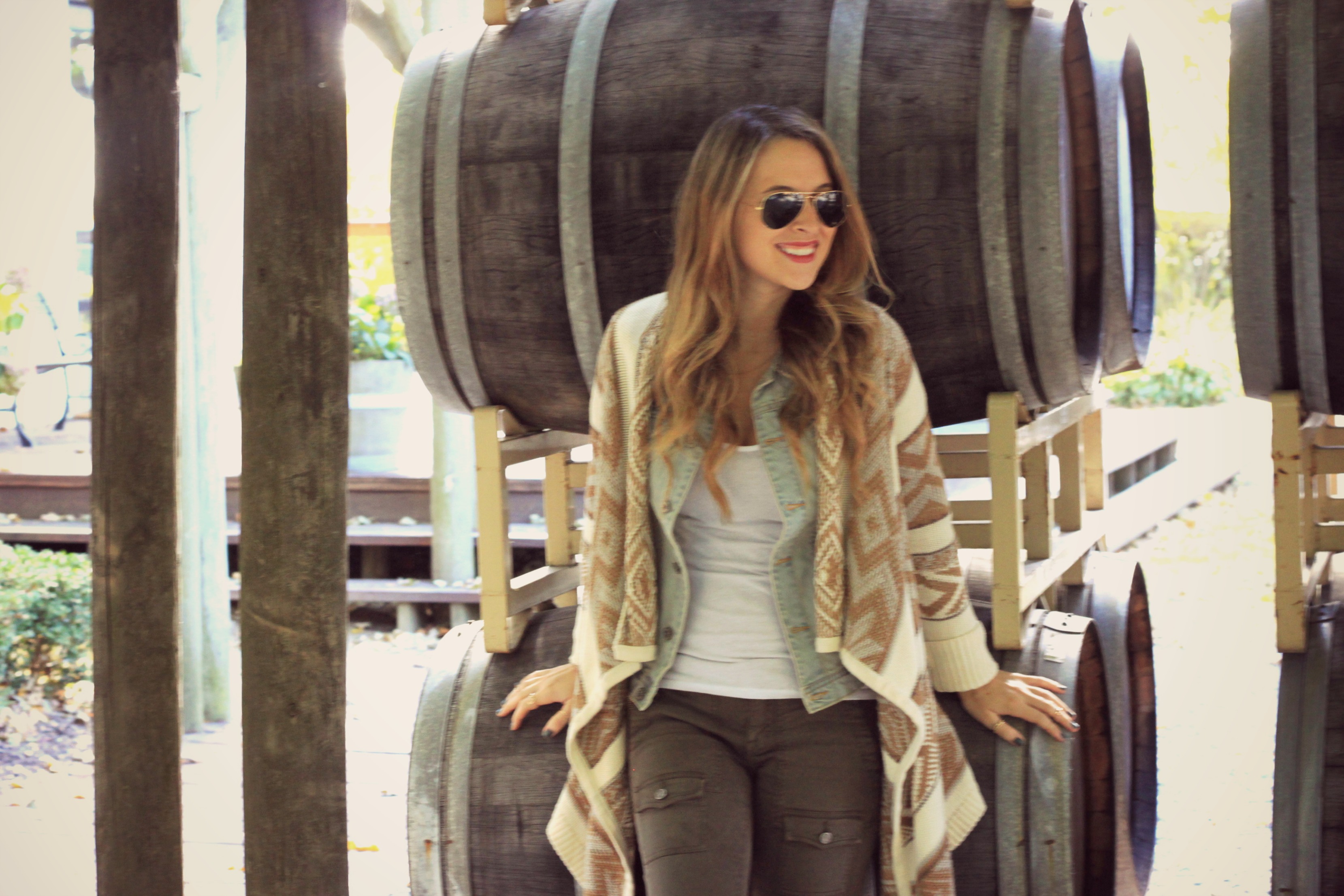 Oh So Glam: Fall Wine Tour Outfit