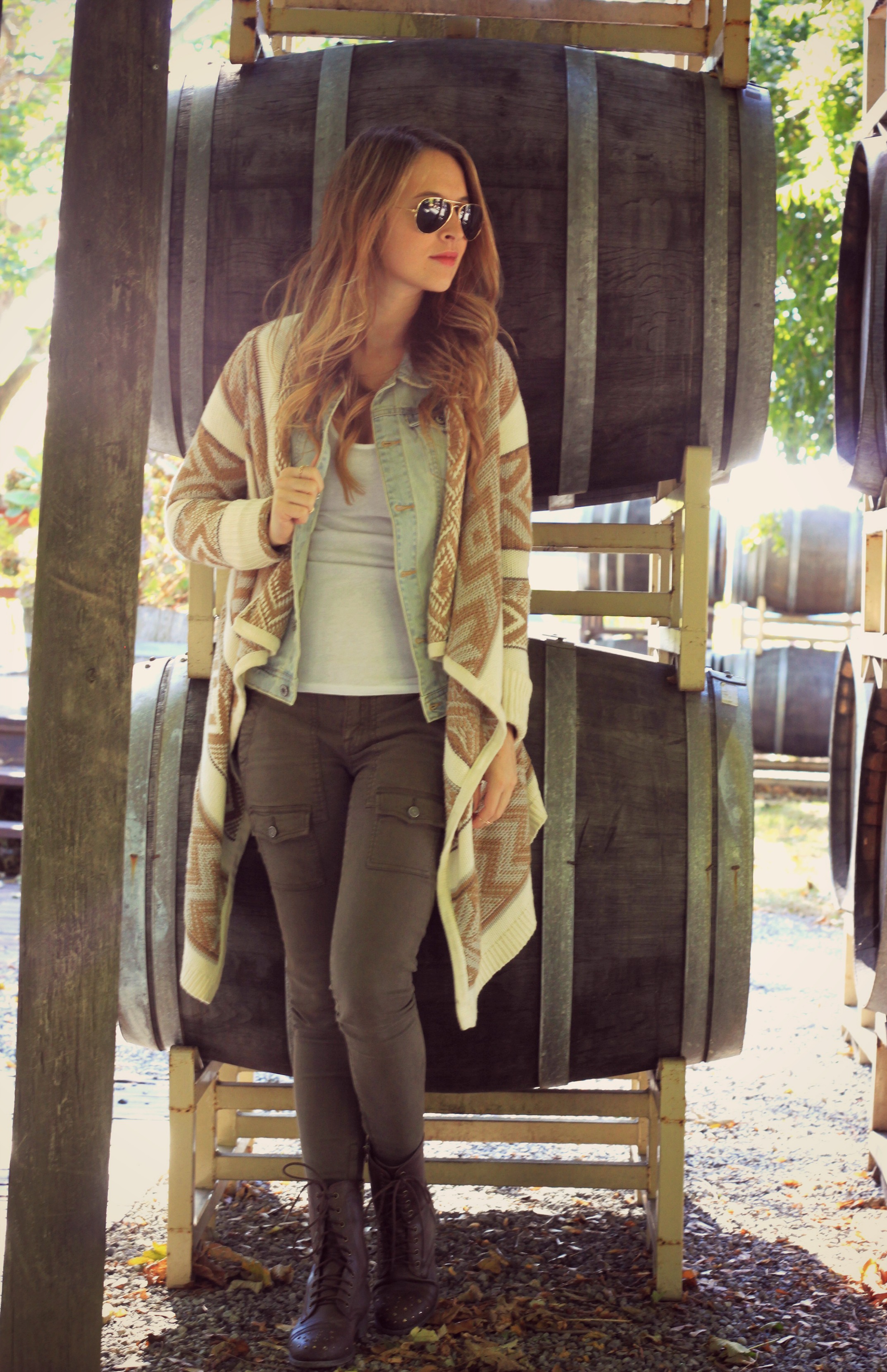 Oh So Glam: Fall Wine Tour Outfit