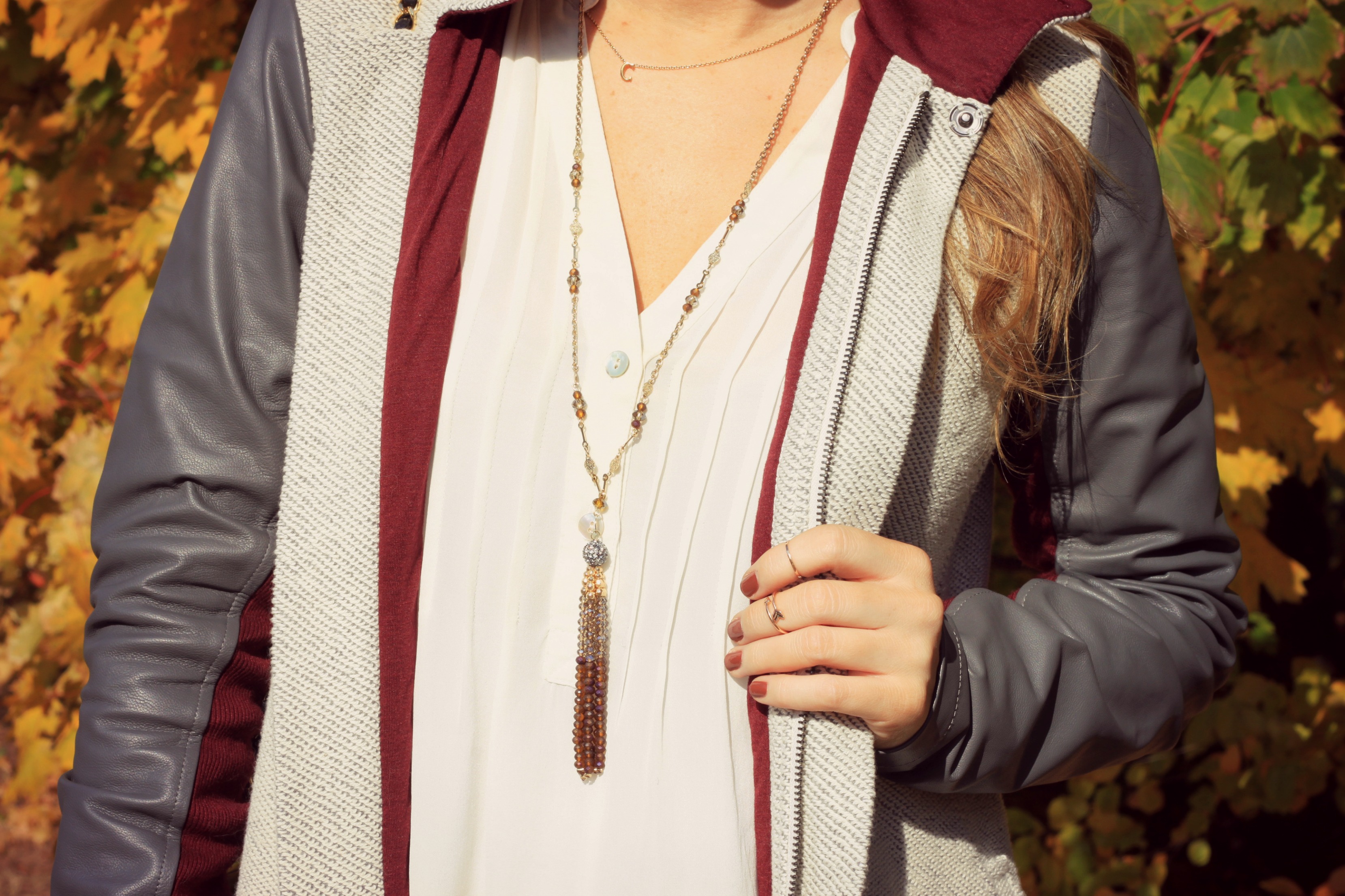 Oh So Glam: Capwell + Co. Tassel Necklace