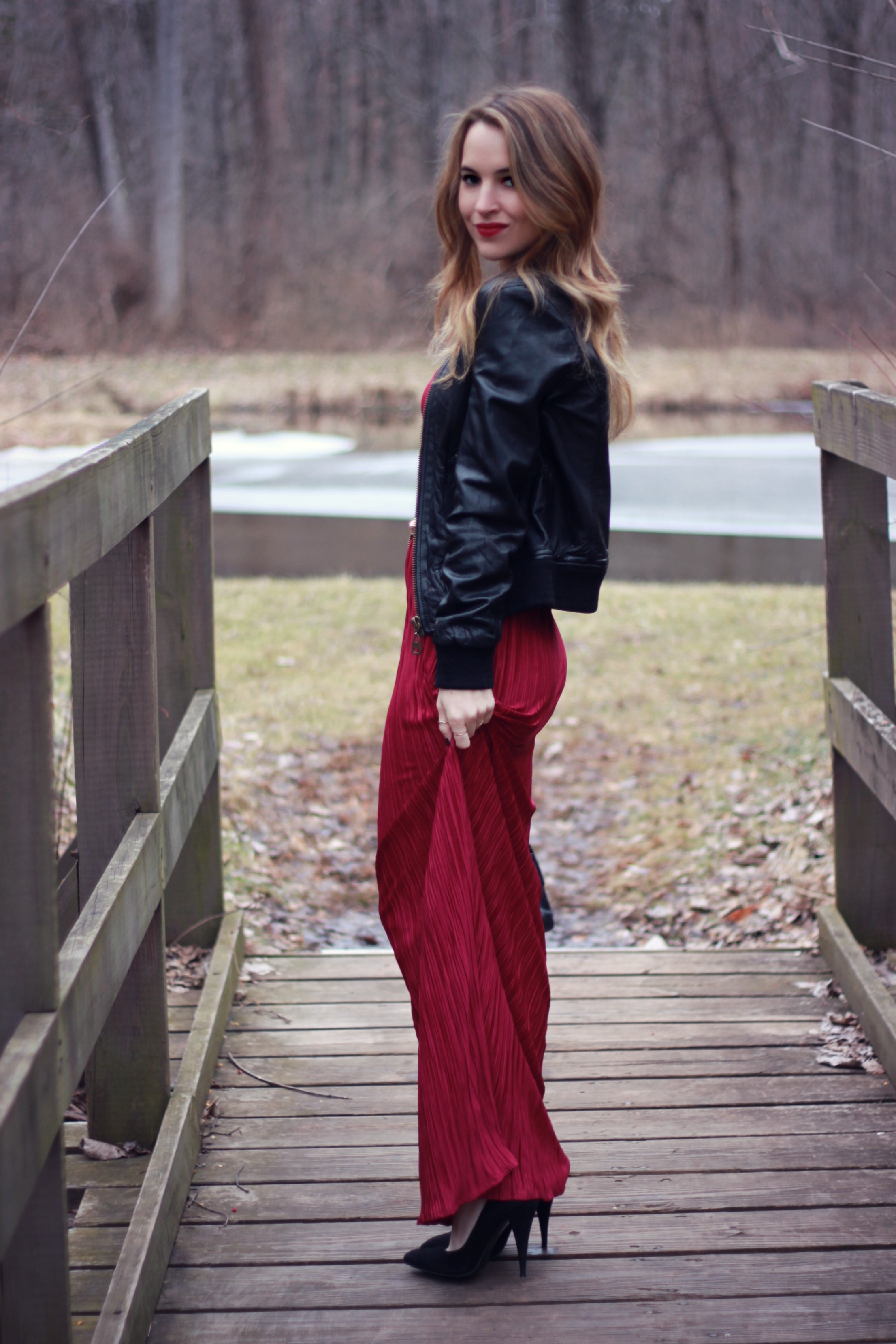 Oh So Glam: Red Maxi