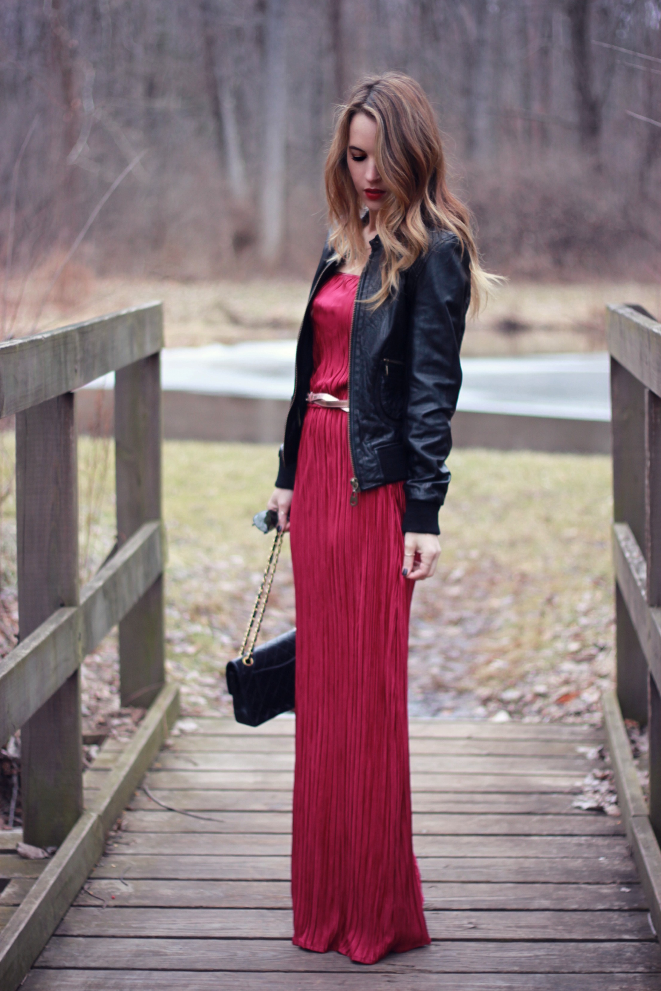 Oh So Glam: Red Maxi