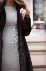 Oh So Glam: Jacquard Dress