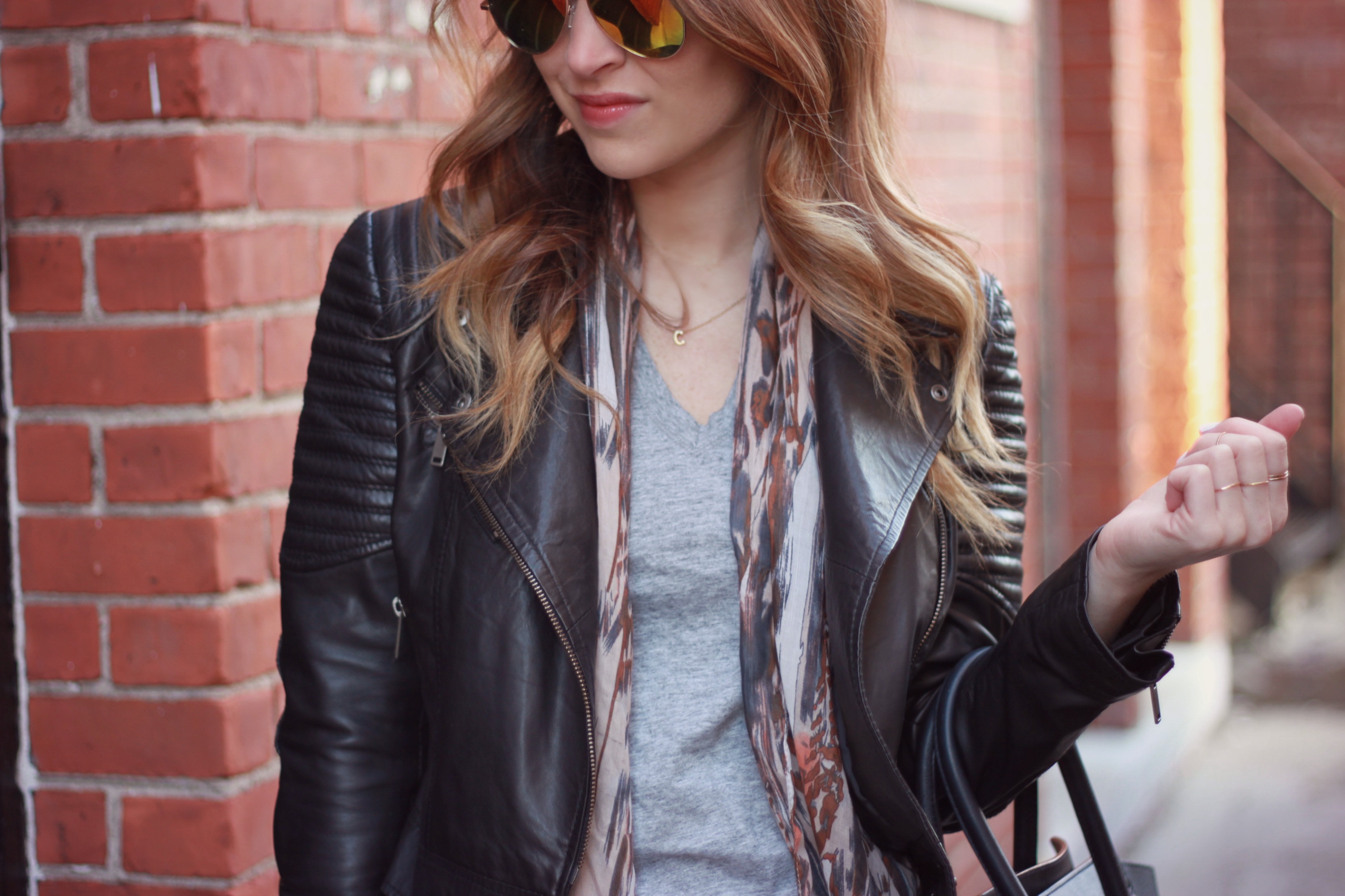 Oh So Glam: The Leather Jacket
