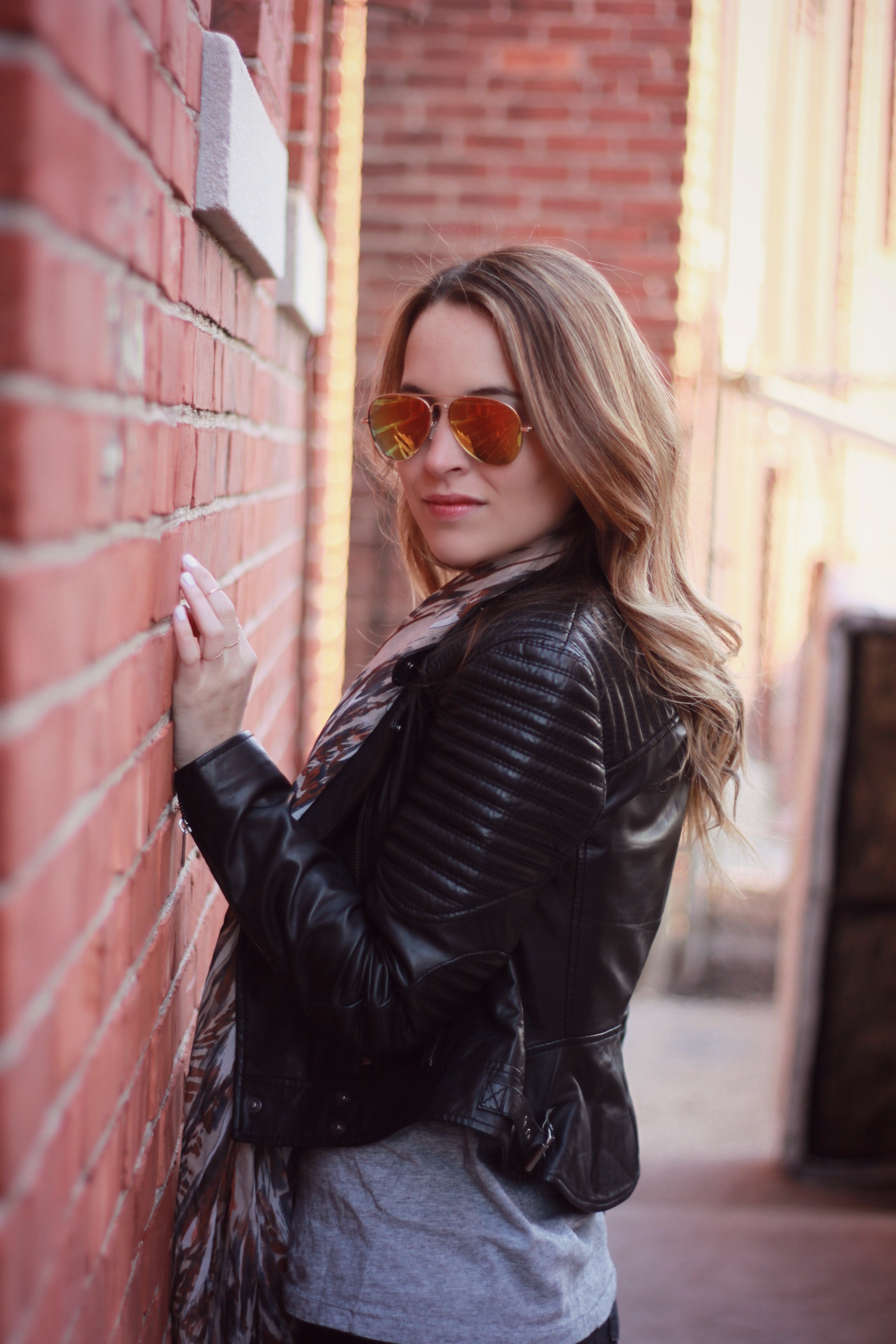 Oh So Glam: The Leather Jacket