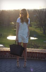 Oh So Glam: Overall Shorts