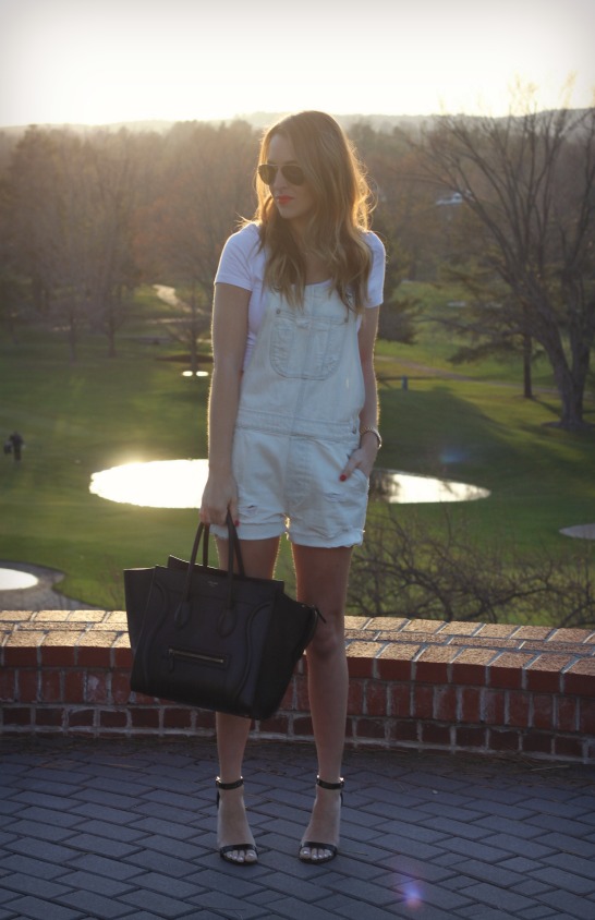 Oh So Glam: Overall Shorts