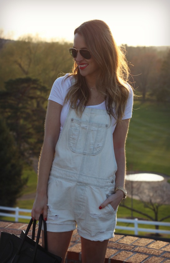 Oh So Glam: Overall Shorts