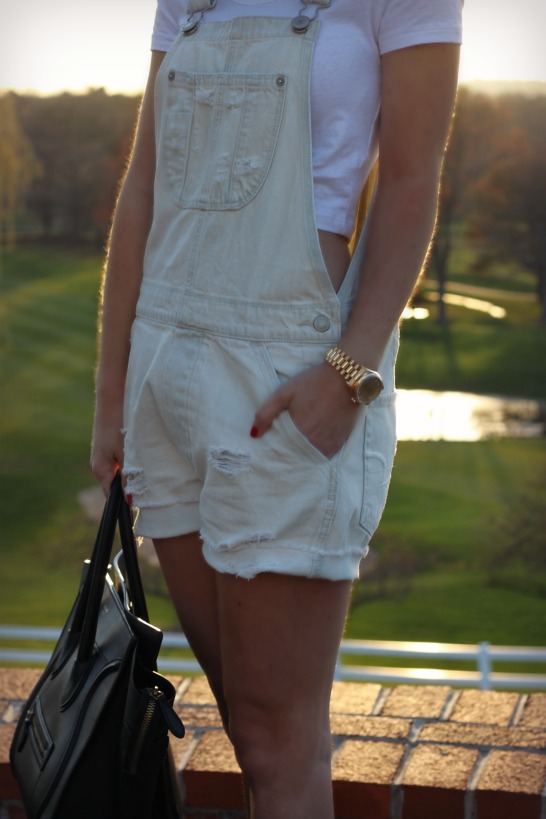 Oh So Glam: Overall Shorts