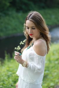 Oh So Glam: Lace & Turquoise