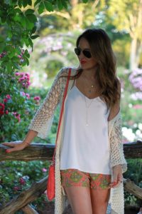 Oh So Glam: Printed Shorts