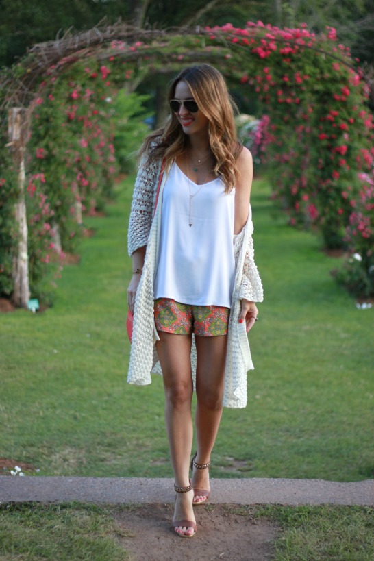 Oh So Glam: Printed Shorts