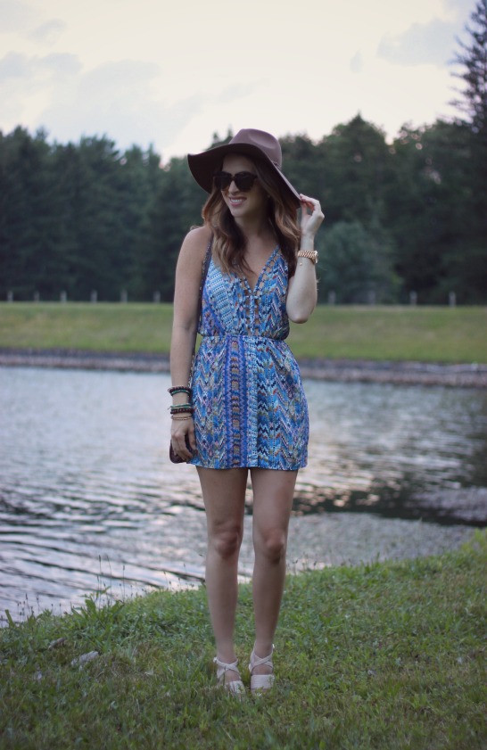 Oh So Glam: Southwest Romper