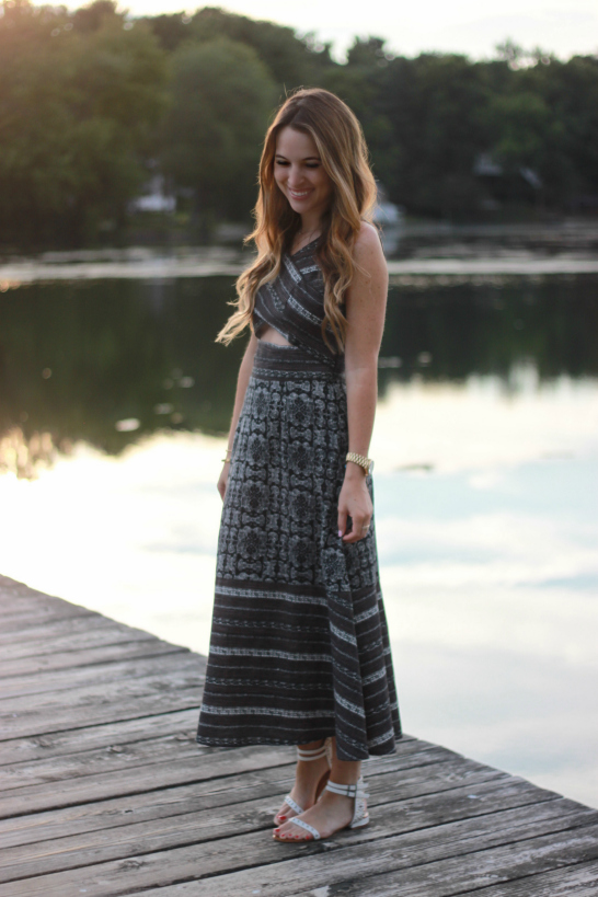 Free People Tribal Tale Dress