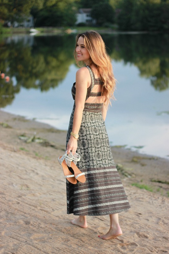 Free People Tribal Tale Dress