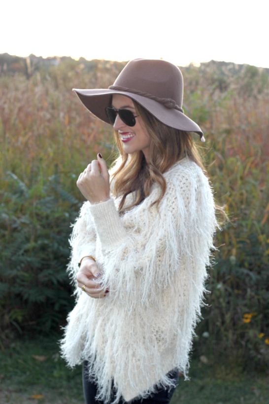 Oh So Glam: Shaggy Coat