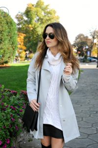 Oh So Glam: Grey Trench