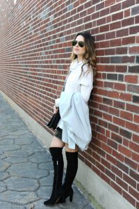 Oh So Glam: Grey Trench