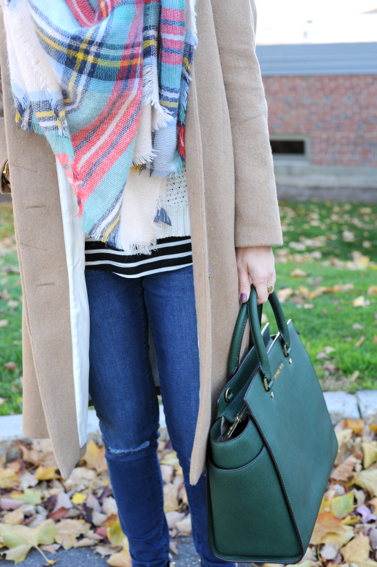 Oh So Glam: Plaid & Camel