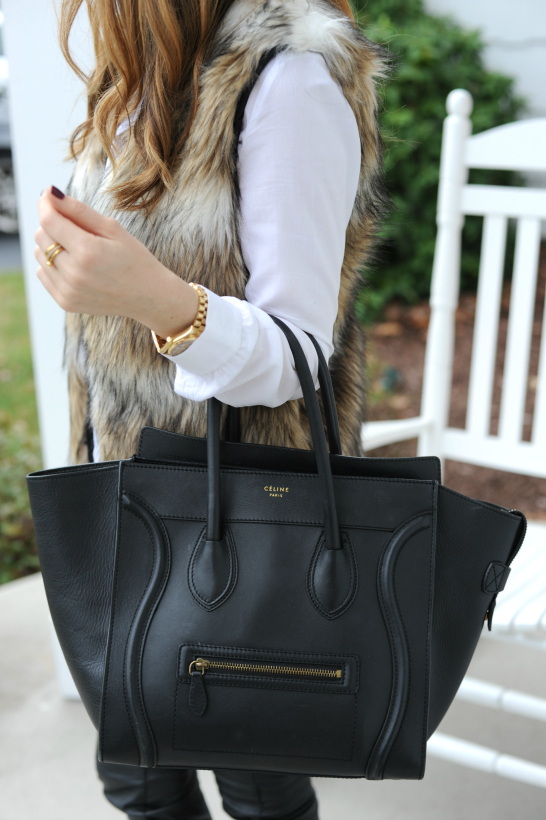 Oh So Glam: Faux Fur Vest