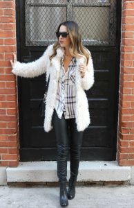 Oh So Glam: Draped in Plaid