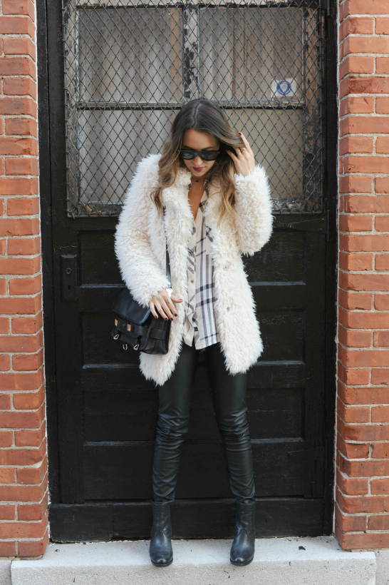 Oh So Glam: Draped in Plaid
