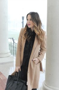 Oh So Glam: Camel & Black