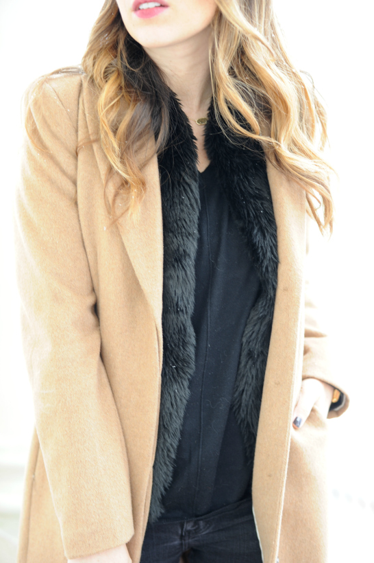 Oh So Glam: Camel & Black