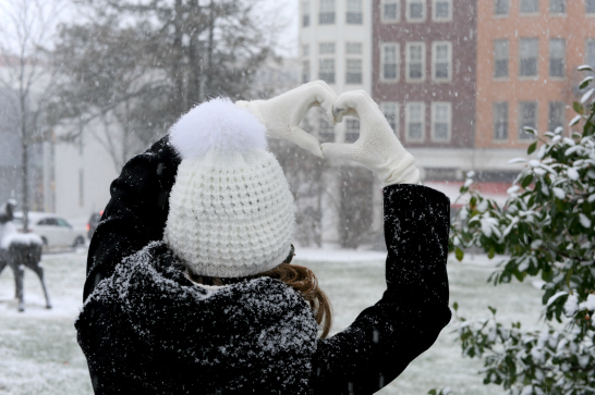 Oh So Glam: Snow Day