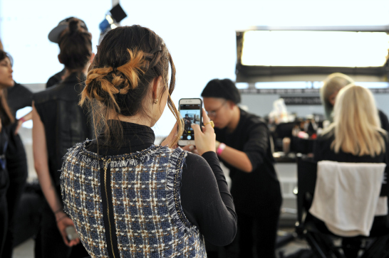 TRESemme Backstage at Marissa Webb Winter 2015 NYFW