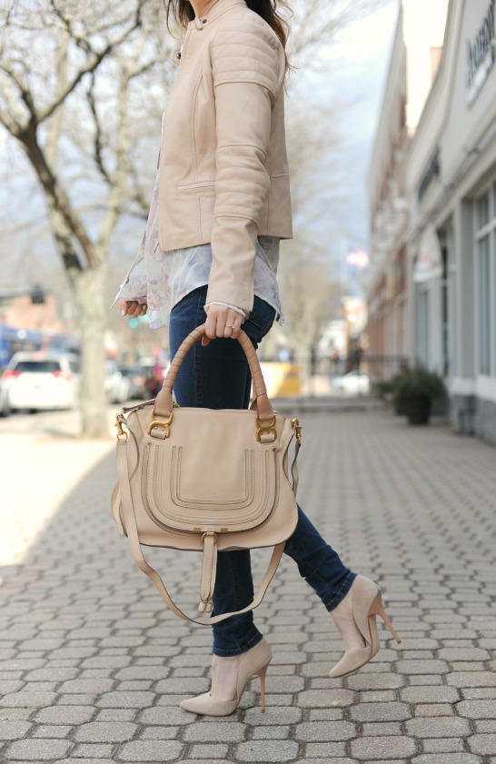 Chloe Marcie Bag Blush Nude