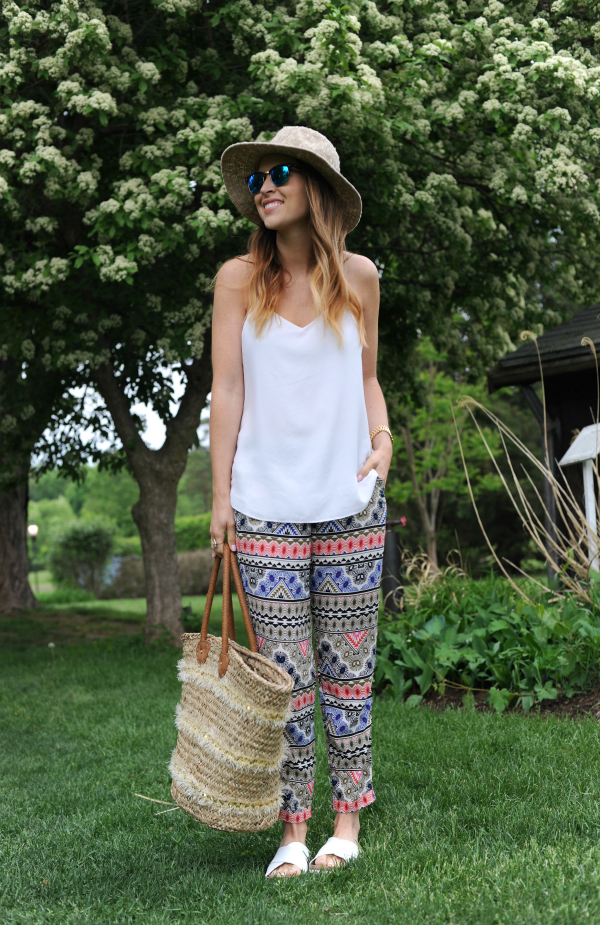 Old Navy Printed Pants