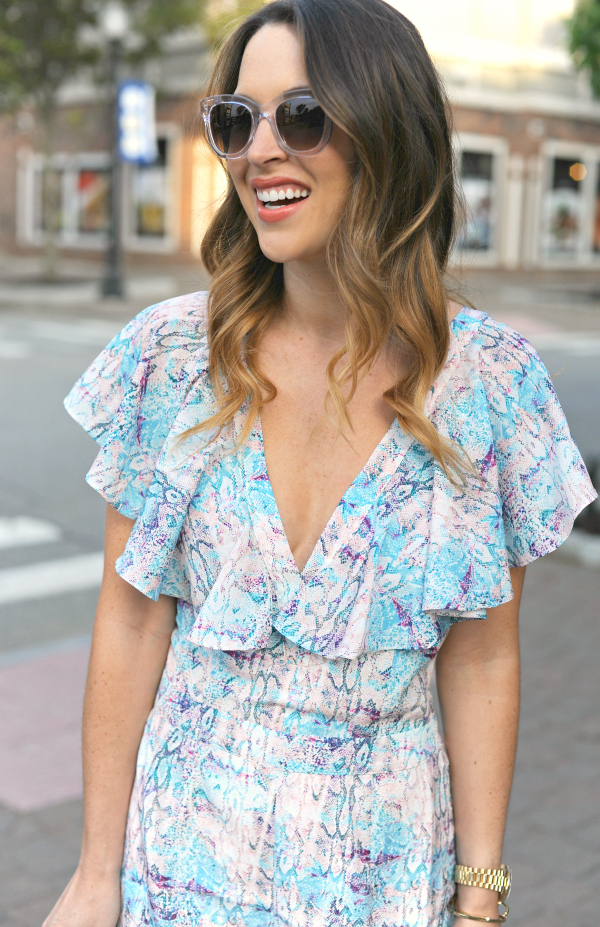 Pastel Python Romper