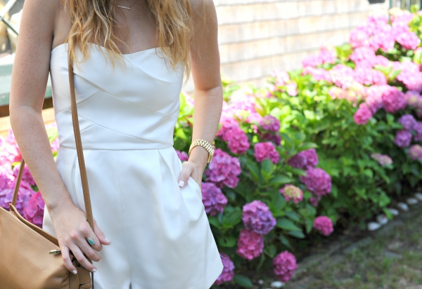  Keepsake True Awakening Ivory Strapless Romper