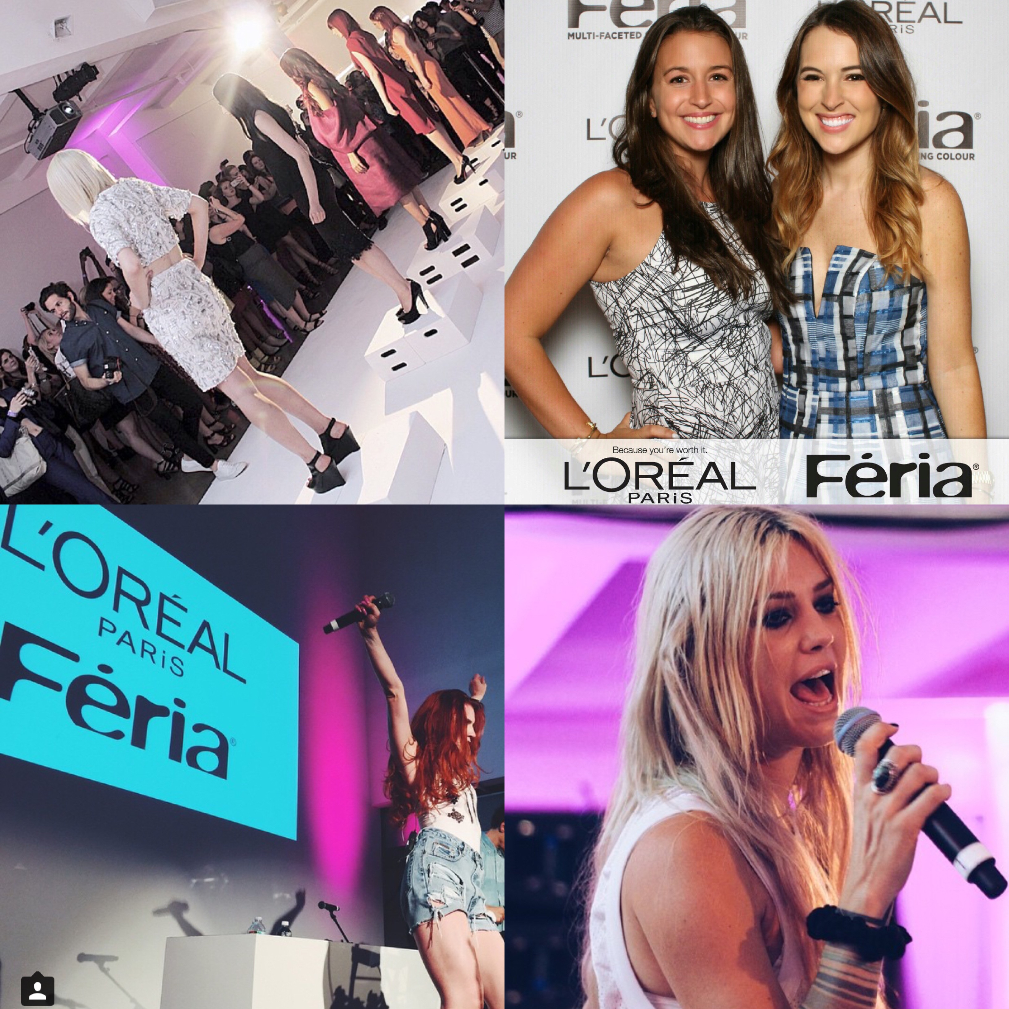 L'Oreal Feria Live In Color Event in NYC