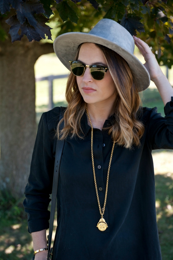 Ray Ban Clubmaster Outfit - Oh So Glam